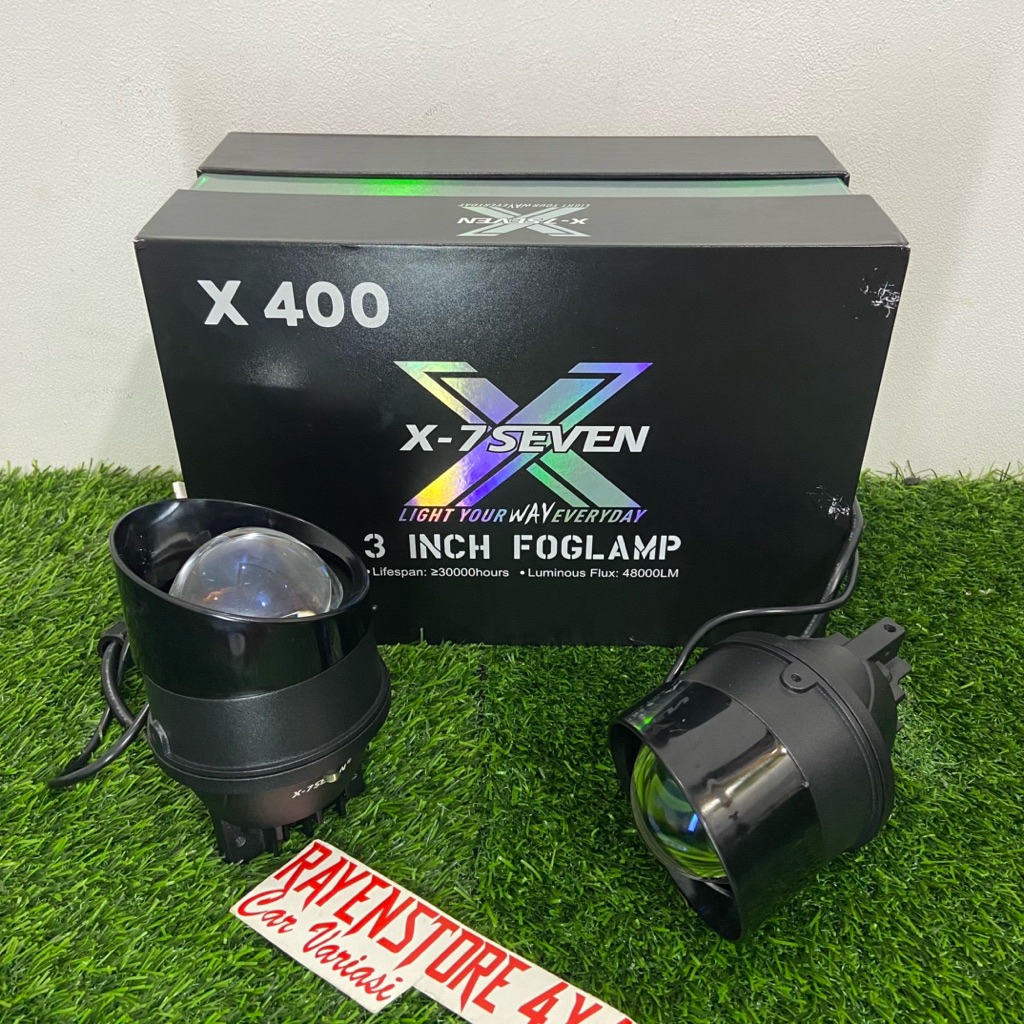 FOG LAMP X7SEVEN X400 LAMPU FOG  LAMP X-7SEVEN DEVIL RGB 3 INCH 3