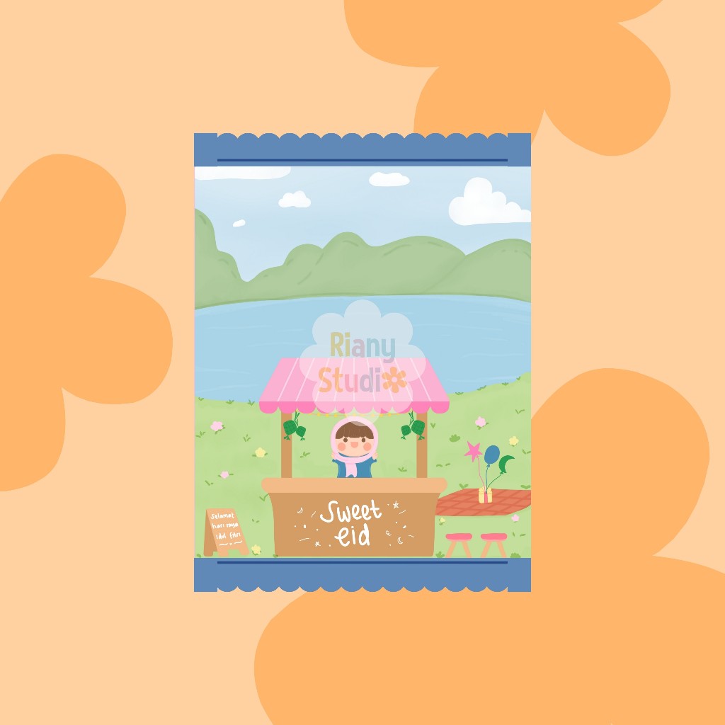 

Riany Studio - Amplop Lebaran Permen Cyra Eidmart (Isi 5 Pcs)