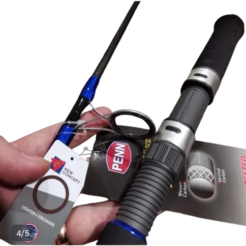 Joran Penn black hawk bhjs pilihan 632 atau 602 joran jigging spinning