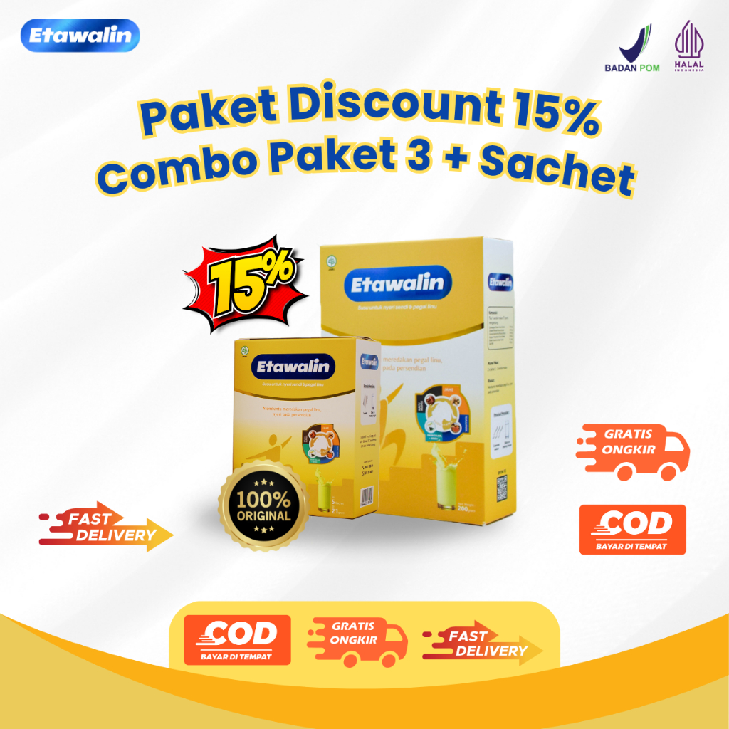 

Etawalin Paket Discount 15% Combo 3 + Sachet