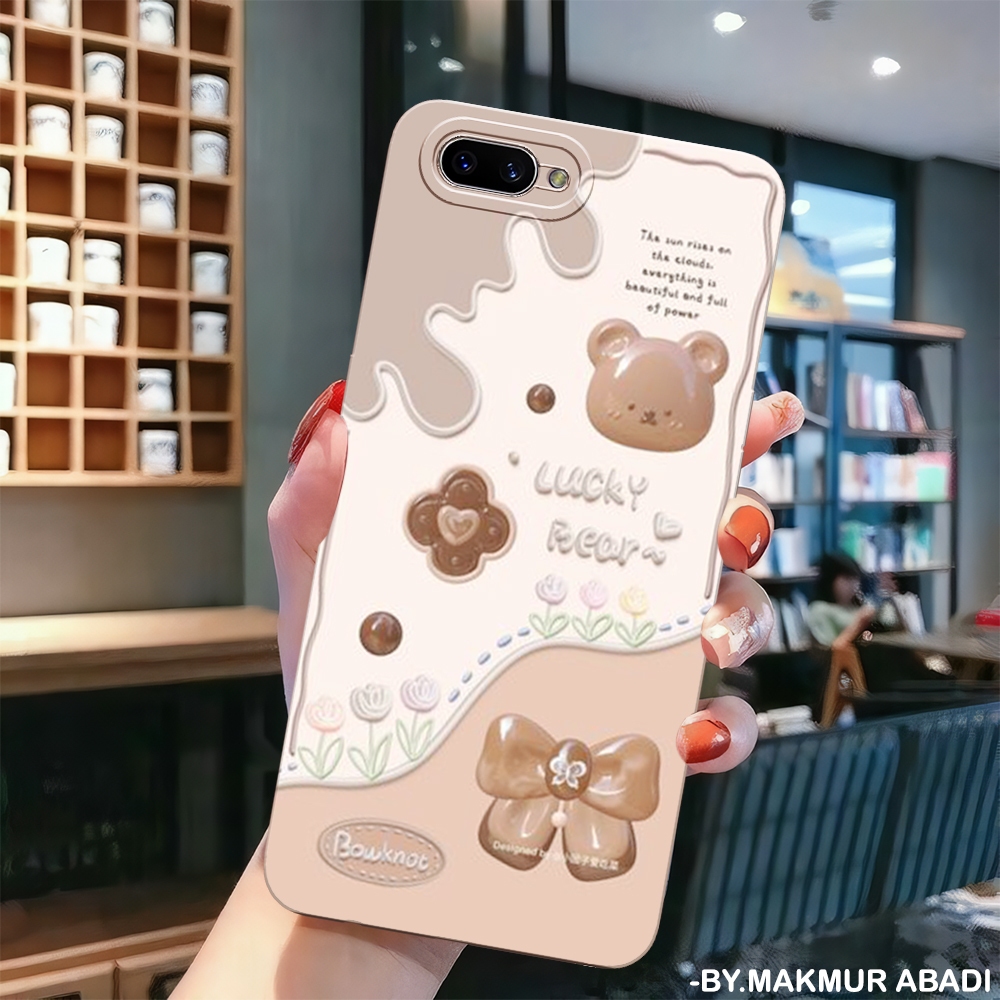 Softcase Oppo A3S - Realme C1 - Oppo A1K - Realme C2 - Cassing Handphone Karakter - Case Hp Motif Te