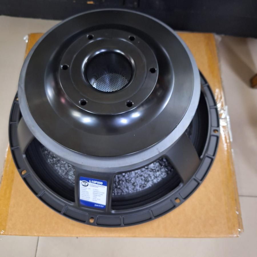 SPEAKER RCF 15P500 / 15 P500 - 15 INCH - VC 4,5 INCH - KULIT JERUK COATING LUAR DALAM - SUBWOOFER