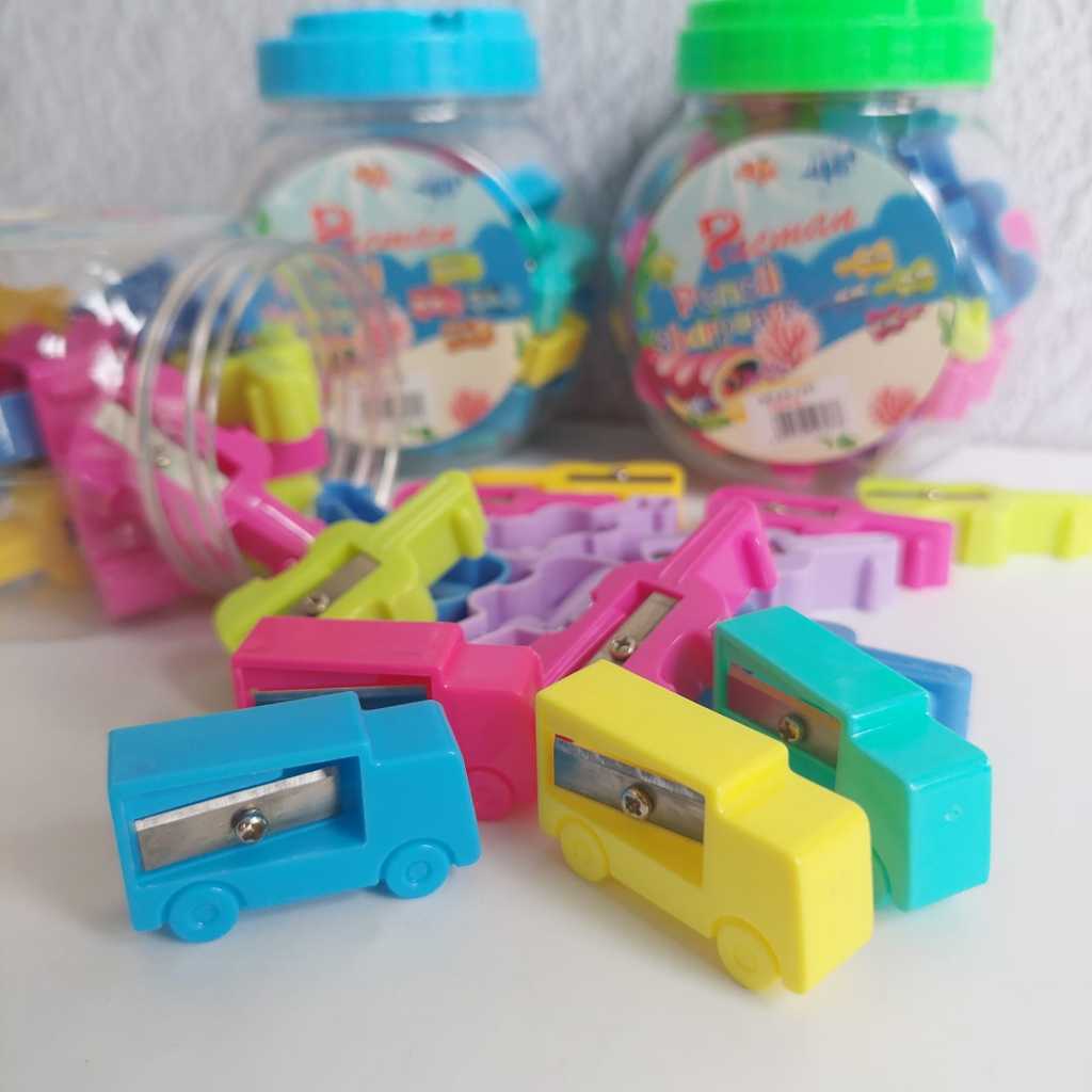 

Rautan/ Serutan Pensil Toples Isi 24 Pcs