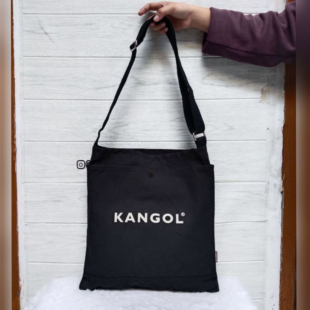 Kangol Tas Selempang Canvas