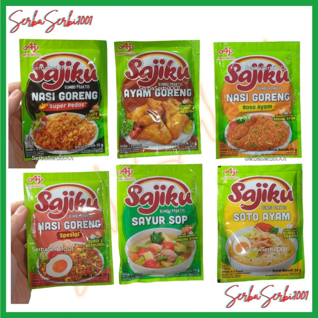 

BUMBU PRAKTIS SAJIKU / BUMBU INSTAN SAJIKU