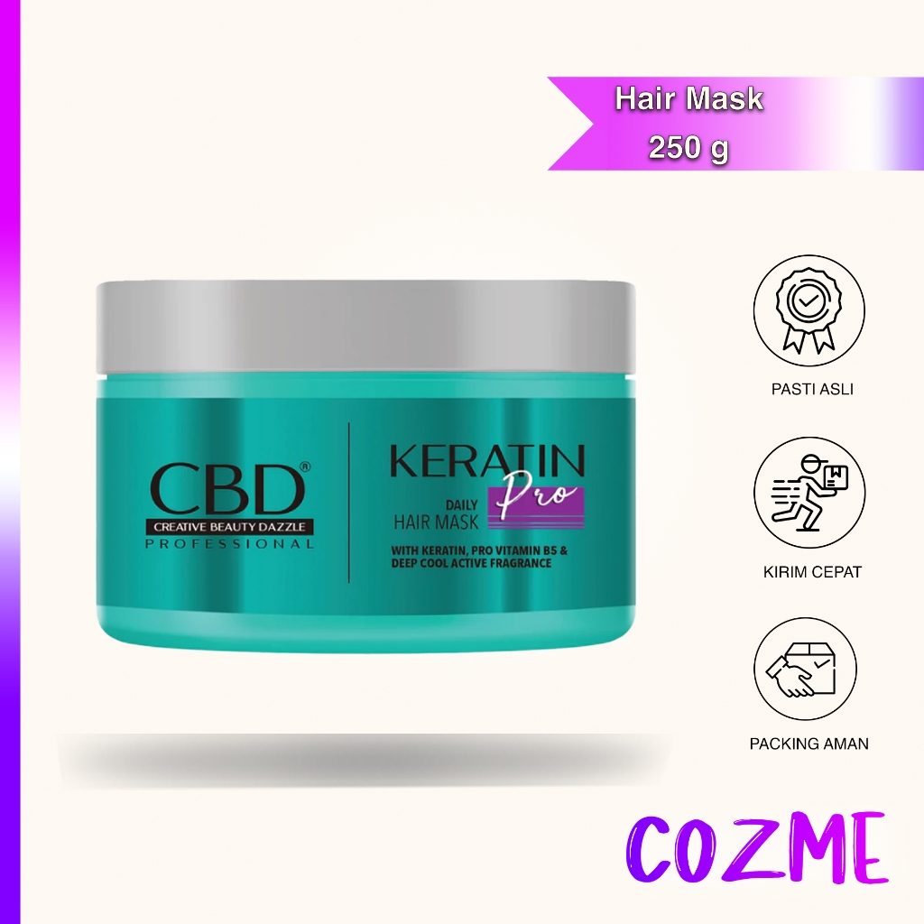 CBD Keratin Pro Daily Hair Mask 250gr