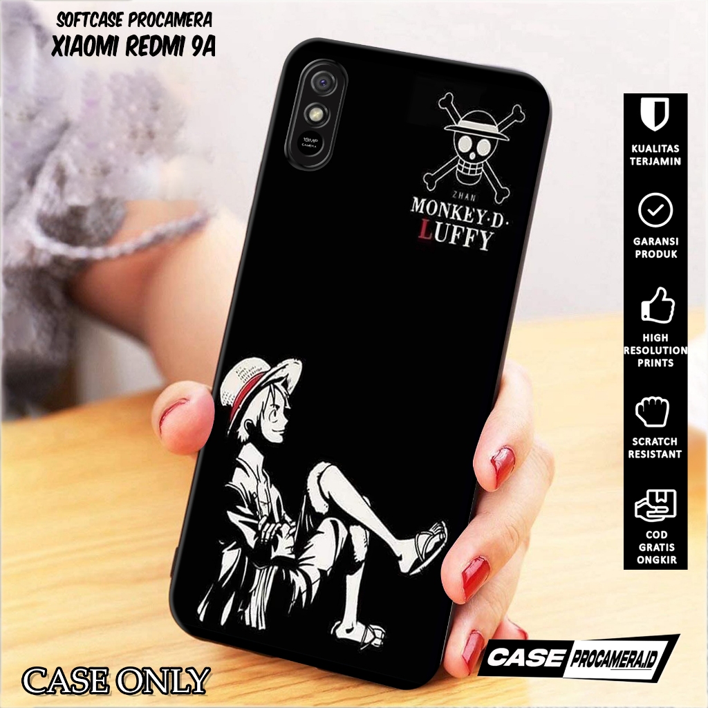 Case XIAOMI REDMI 9A - Casing XIAOMI REDMI 9A [ Anime Wanpis ] Silikon XIAOMI REDMI 9A  - Kesing Hp 