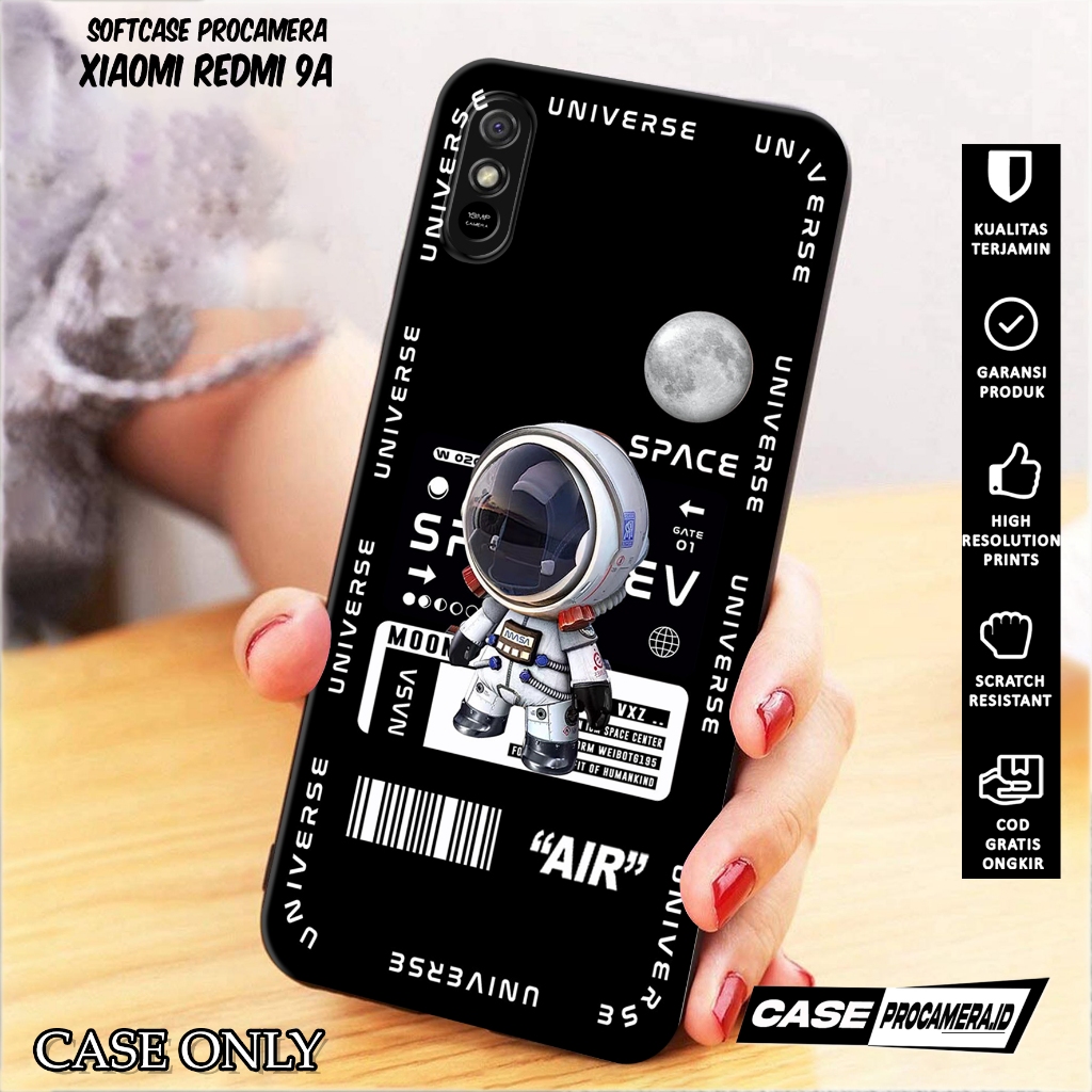 Case XIAOMI REDMI 9A - Casing XIAOMI REDMI 9A [ ASTRNT ] Silikon XIAOMI REDMI 9A  - Kesing Hp - Casi