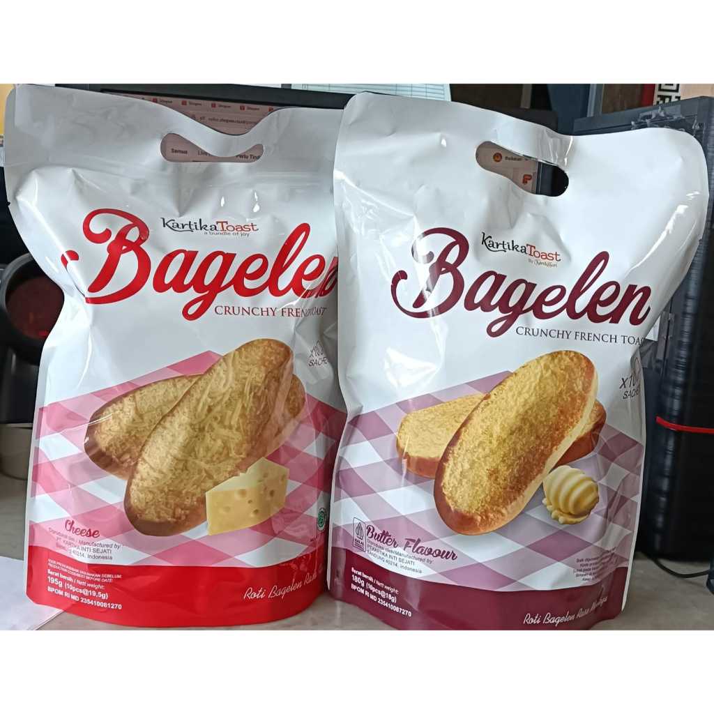 

Kartika Toast Bagelen 180gr (10pcs@18g)