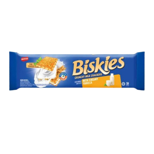 

BENFOOD BISKIES CRUNCHY MILK CRACKERS VANILLA 96 GR 8997032711122