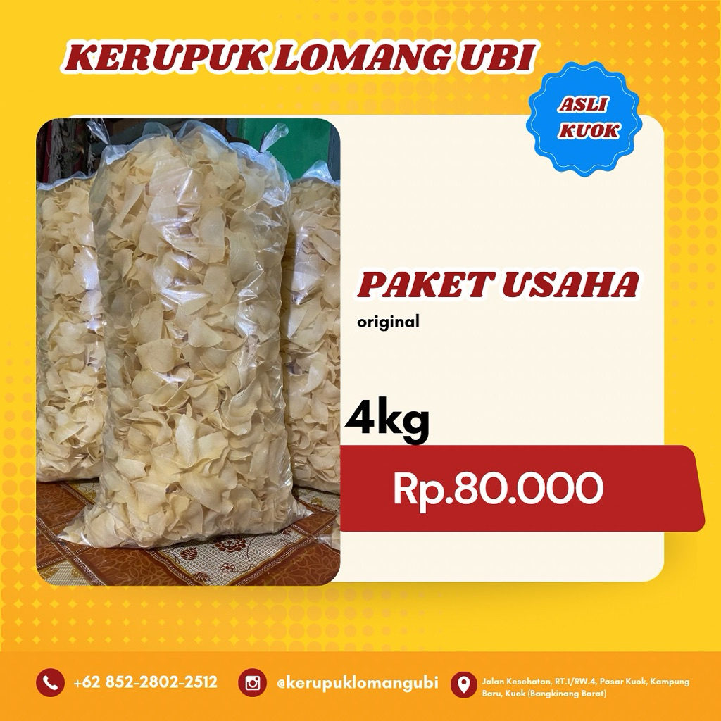 

kerupuk Lomang ubi