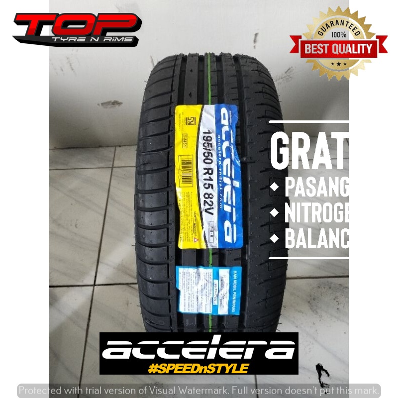 Ban mobil Merk ACCELERA PHI-R 195/50 RING15 II Ban Mobil 195 50 r15