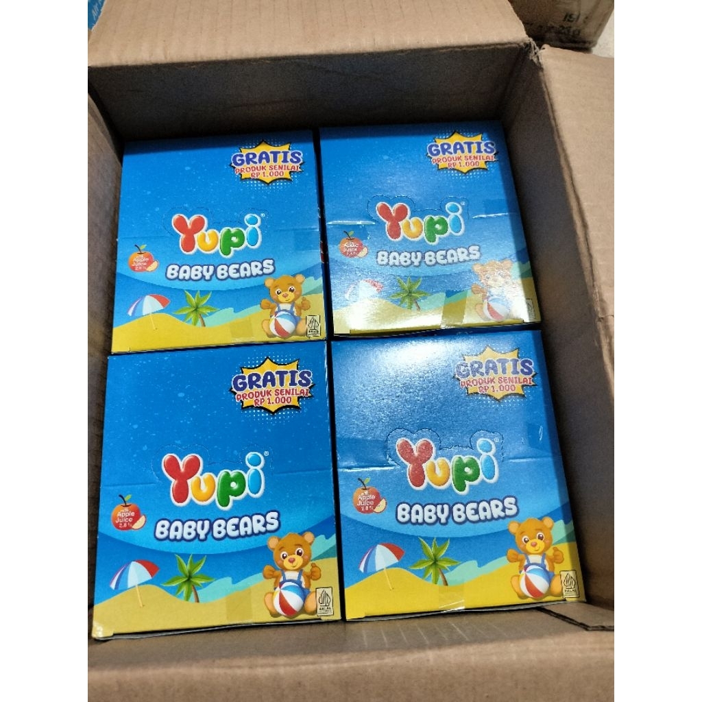 

YUPI BABY BEAR ECERAN 500 gratis produk senilai 1000