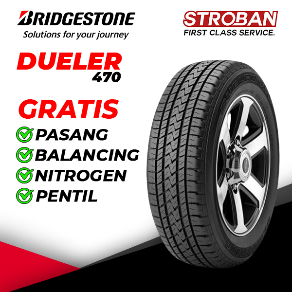 BAN BRIDGESTONE DUELER 470 225/65 R17