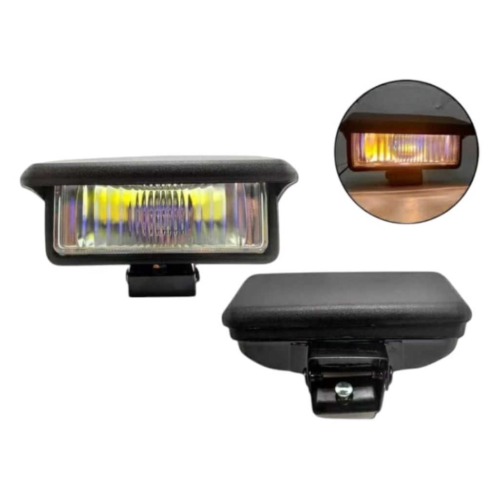 lampu kabut kotak motor mobil foglamp kotak lampu utama kotak plus tutup