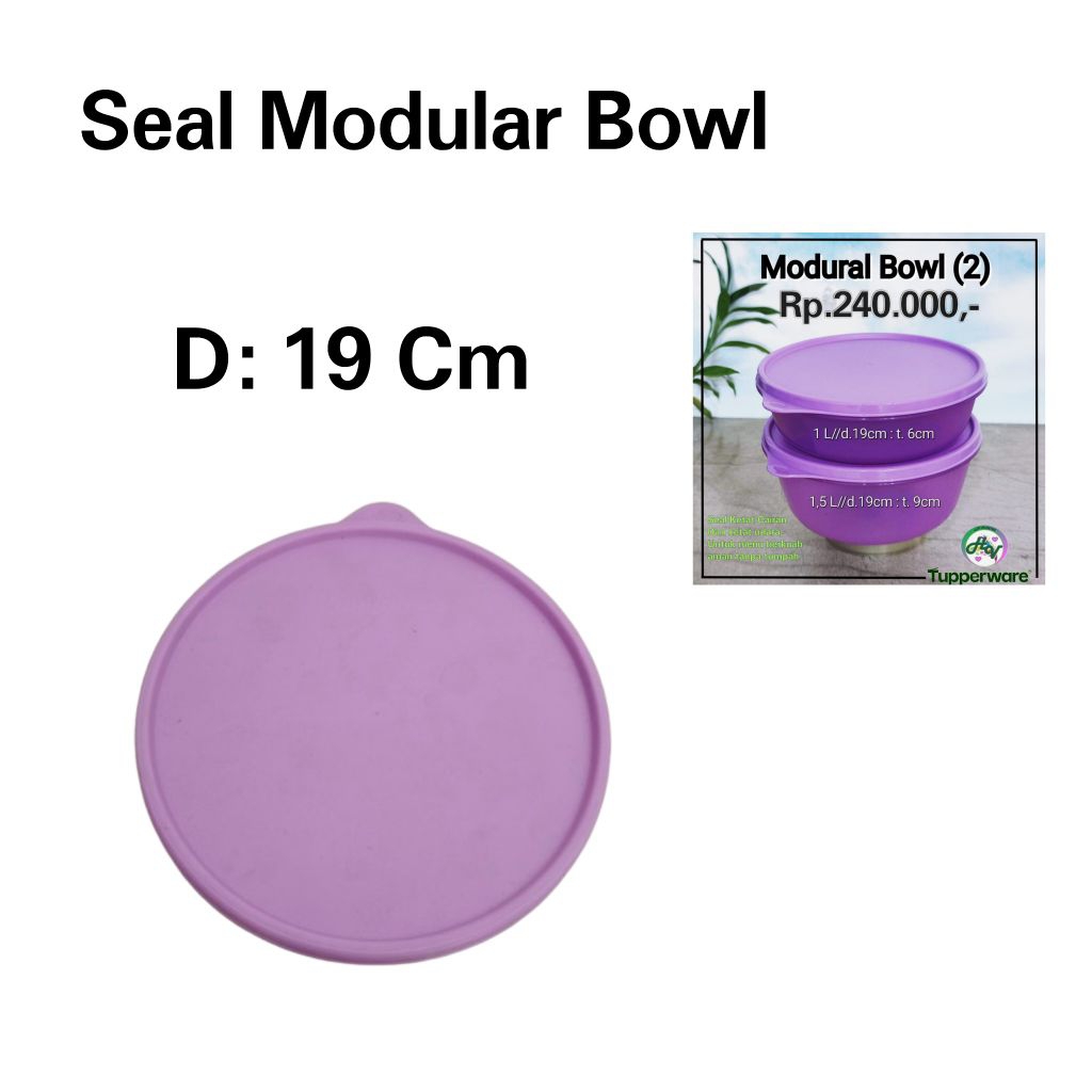Tupperware Seal Modular Bowl