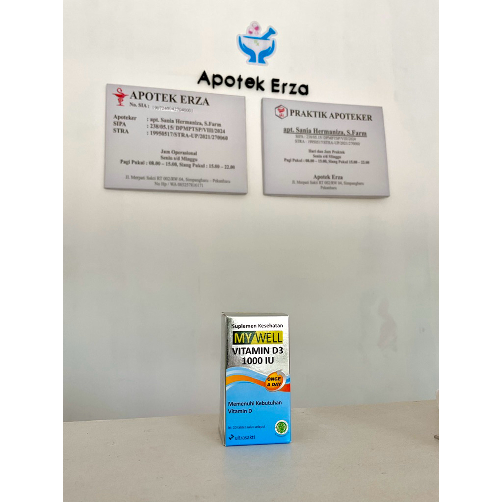 Mywell Vit D3 1000 iu