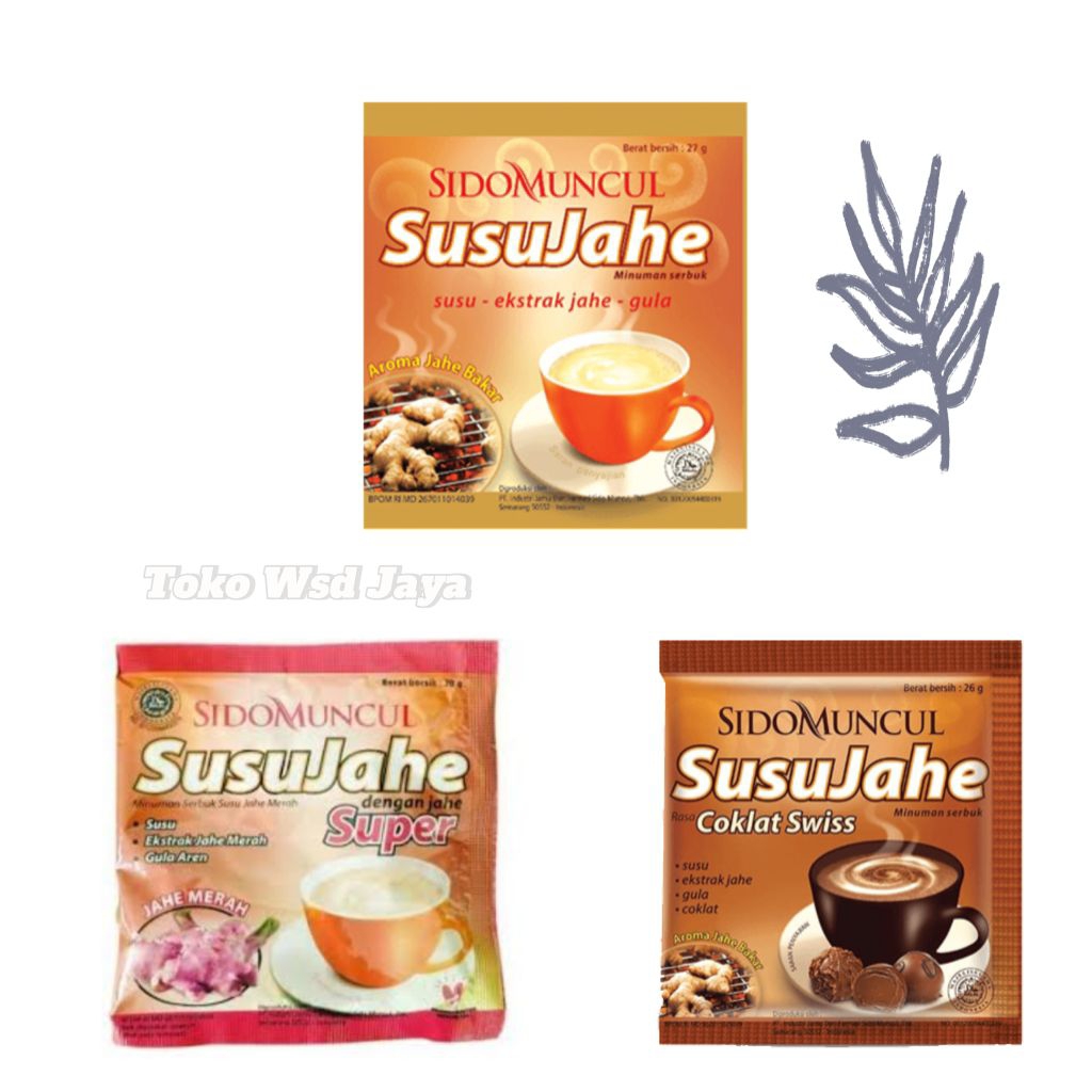 

Susu Jahe Sido Muncul 100% Asli