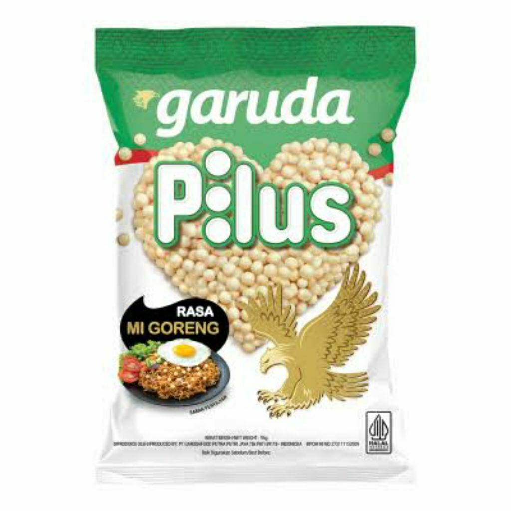 

Pilus Garuda rasa Mi Goreng 20 gram. 1 pak isi 20 pcs