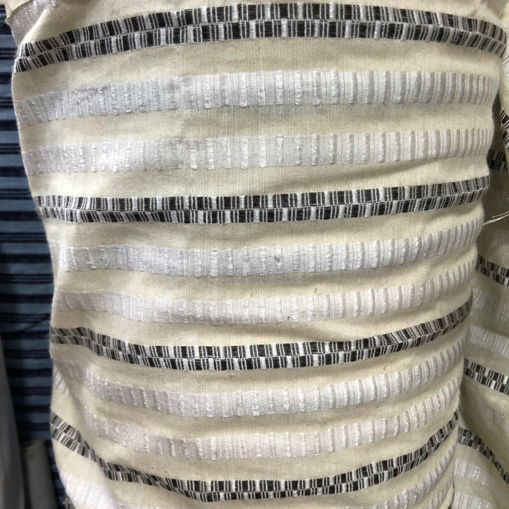 kain katun dobby bodir motif salur - kain katun dobby motif impor - kain katun motif premium vd