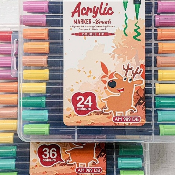 

KODE N6H TBMO VTEC ACRYLIC BRUSH DOUBLE TIP AM989DB 122436 COLOUR