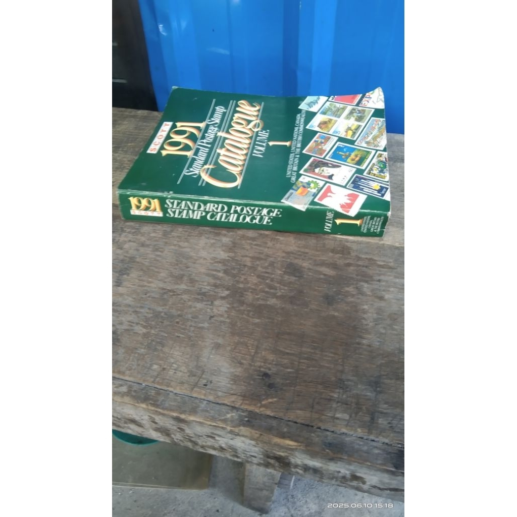 

Katalog stamp / Perangko 1991 Scott Standard Postage Stamp Catalogue Volume 1