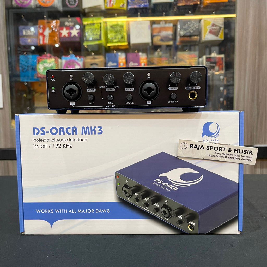 DS ORCA MK3 SOUNDCARD RECORDING DOLPHIN SOUND CARD MK 3 MK-3