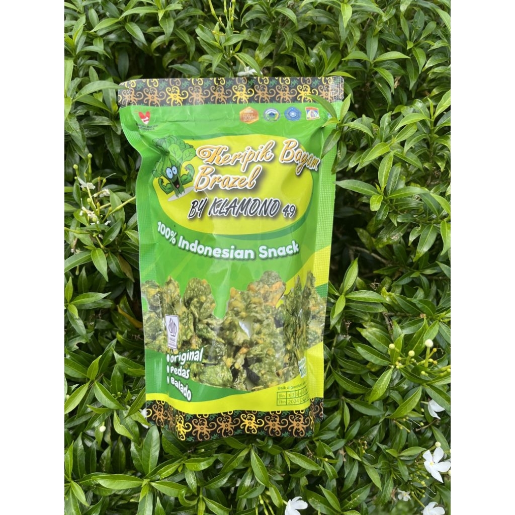 

Keripik Bayam Brazel – Camilan Renyah dari Daun Bayam Segar | SNACK 100% HOMEMADE BY KLAMONO 49