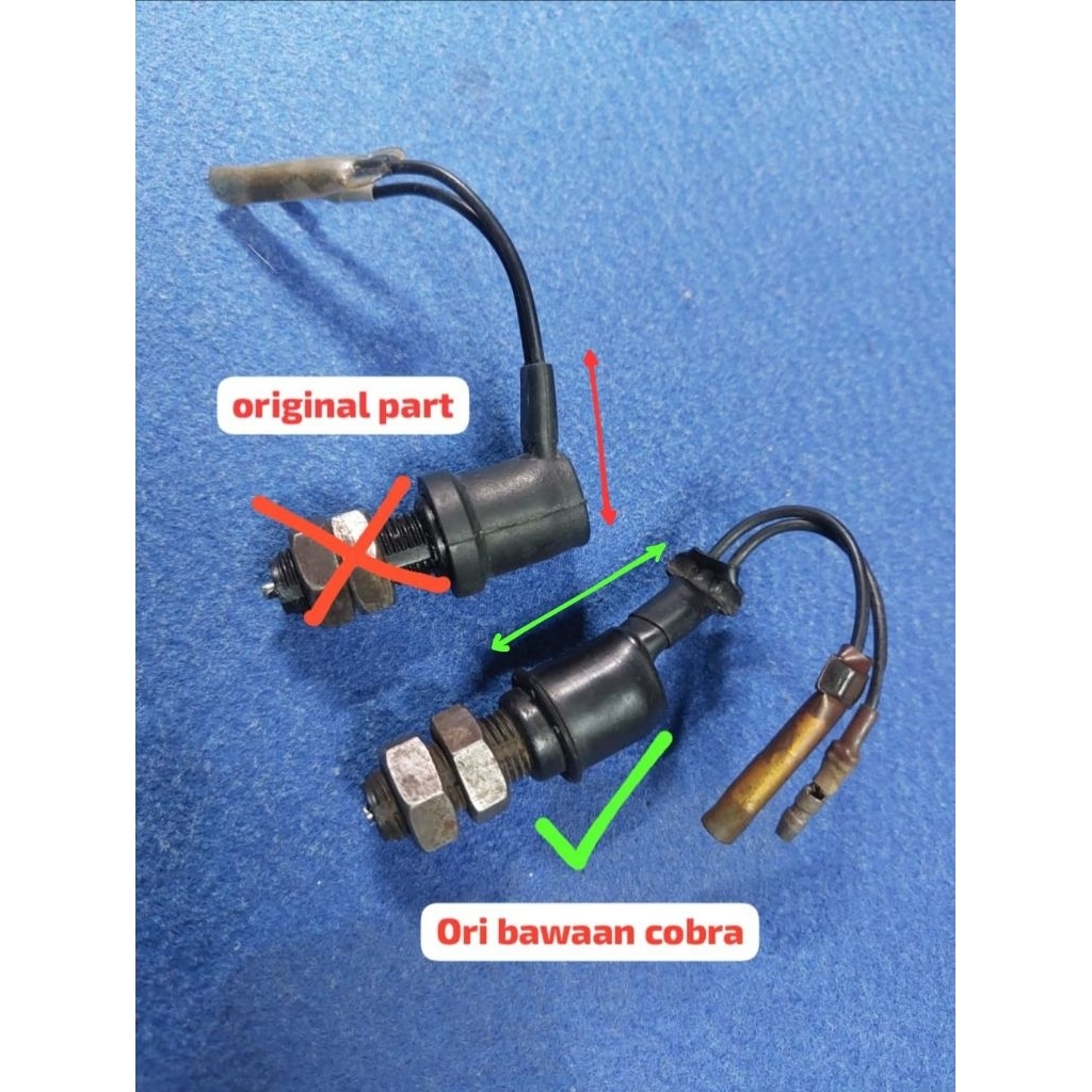 Switch rem belakang Yamaha RXK RXS RX King Cobra Original baru NOS 5T5 H2530 VO