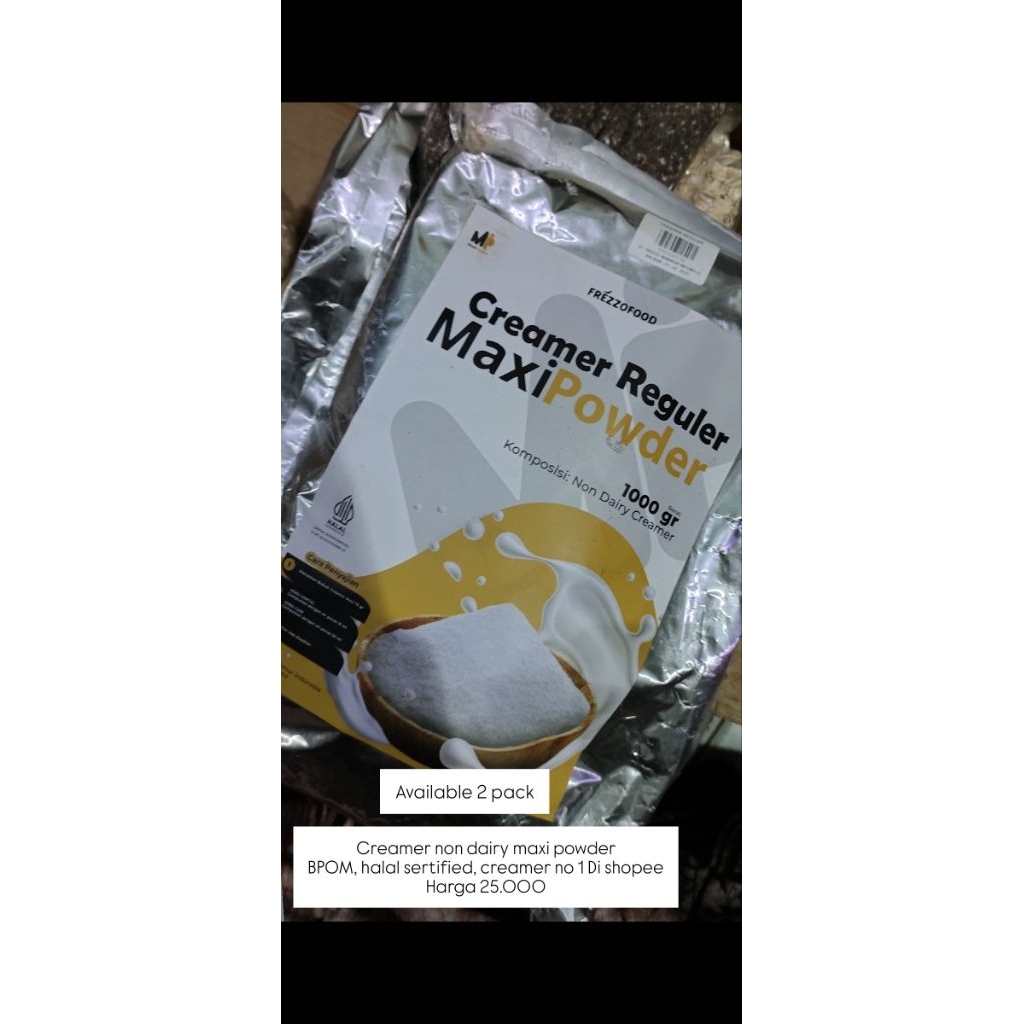 

creamer non dairy maxi powder
