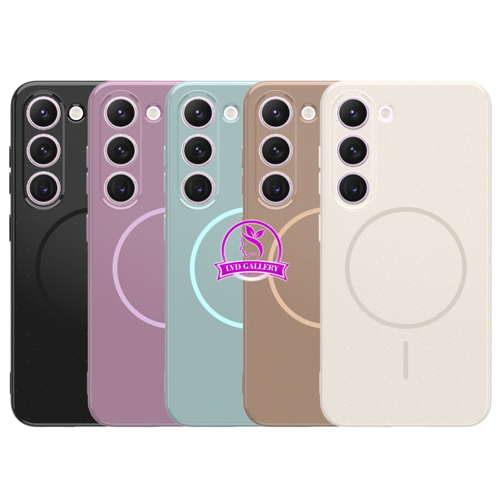 Candy Magnetic Magsafe Case Samsung S21 Samsung S21 FE Samsung S21 Plus Samsung S21 Ultra Casing Cam