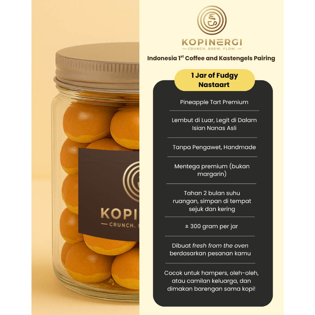 

1 Jar of Kopinergi Fudgy Nastaart