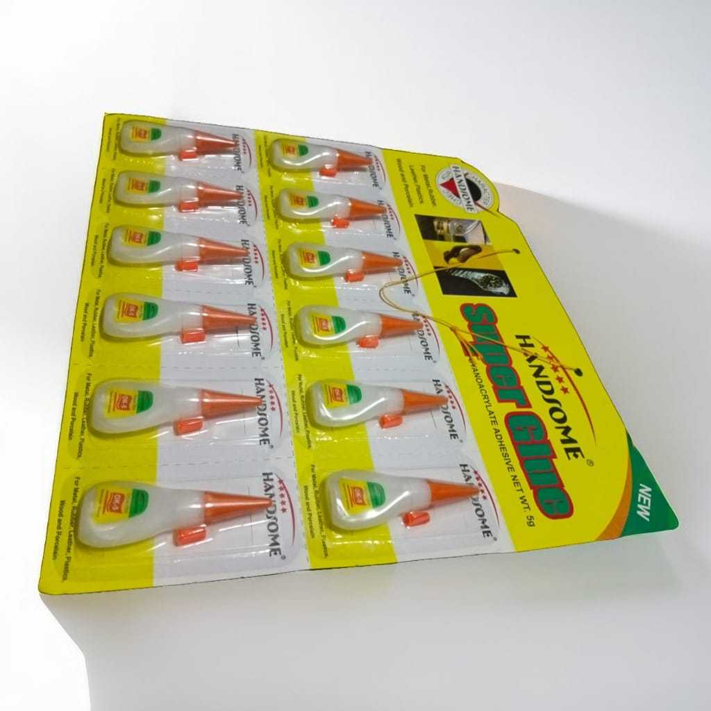 

12pcs lem handsome/superglue botol renreng