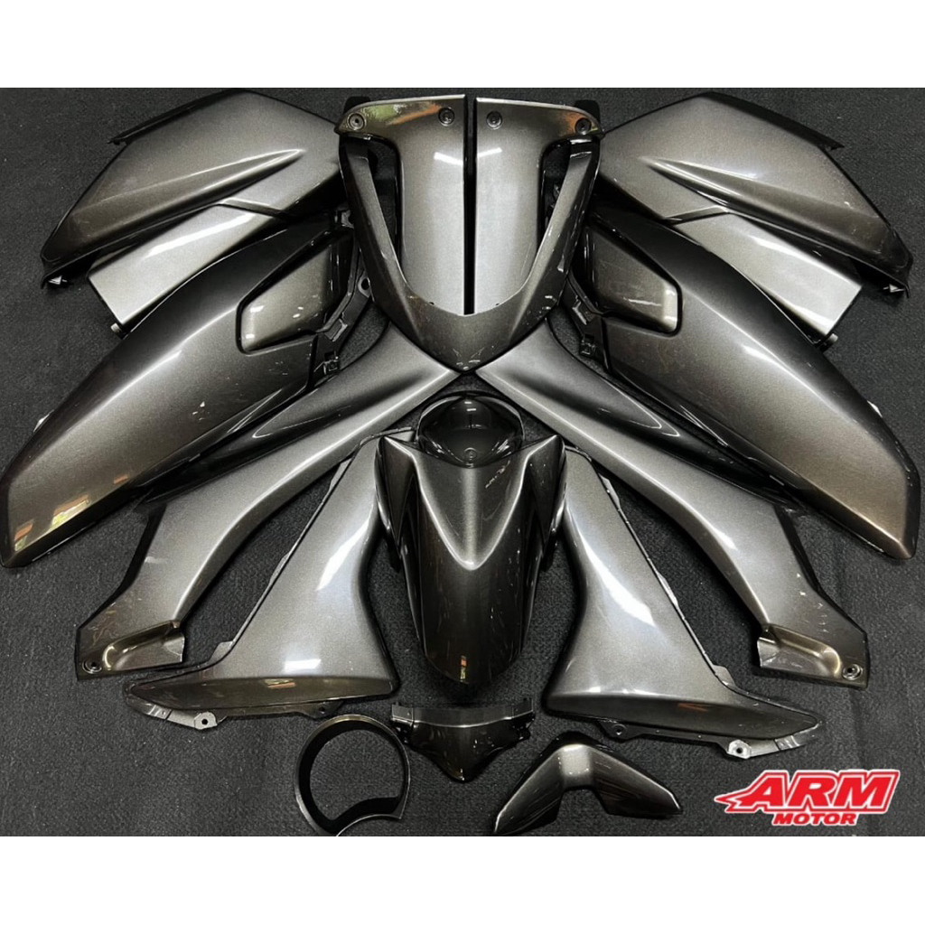 BODY NMAX OLD GREY GLOSY