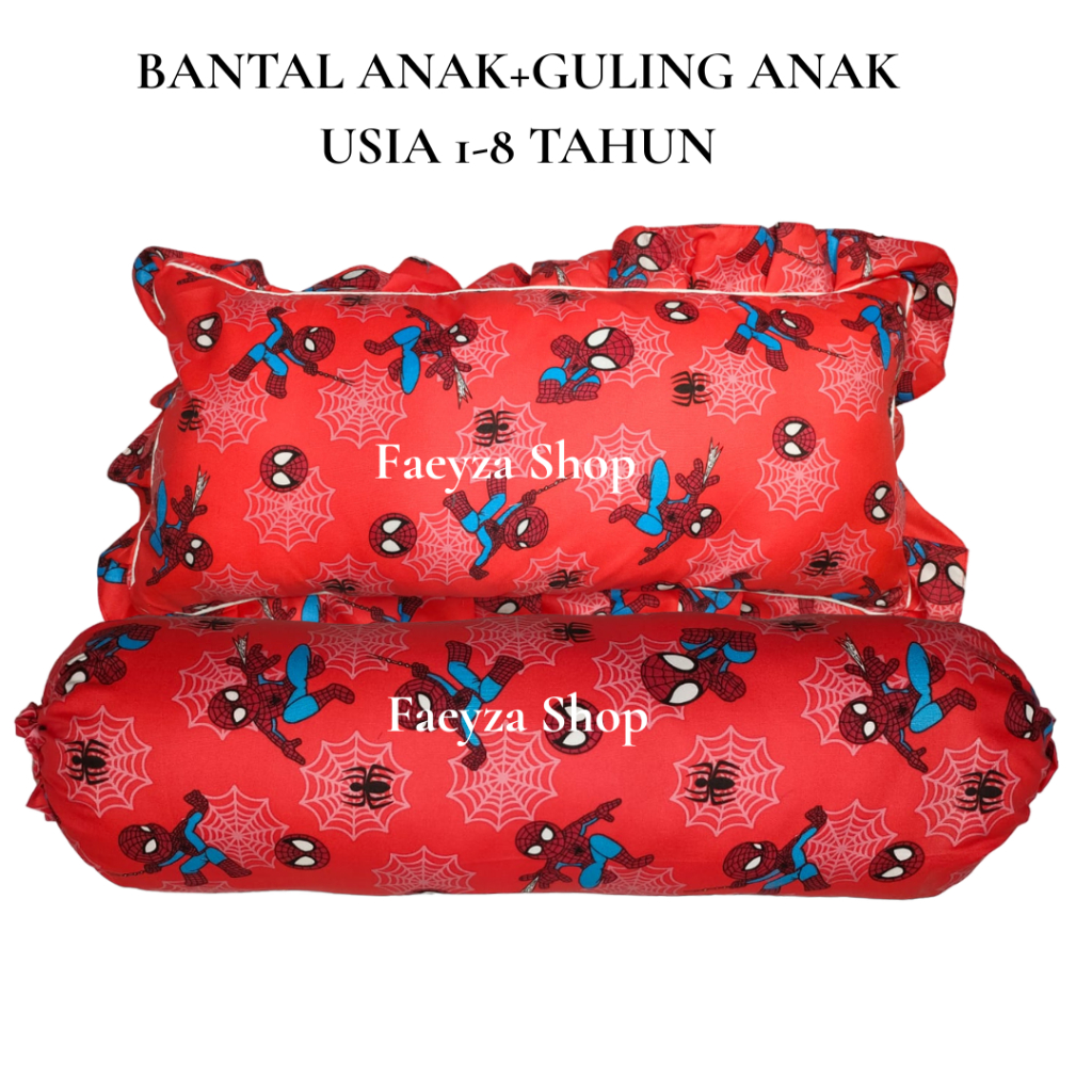 BANTAL CINTA MINI ANAK & GULING ANAK KARAKTER JUNIOR