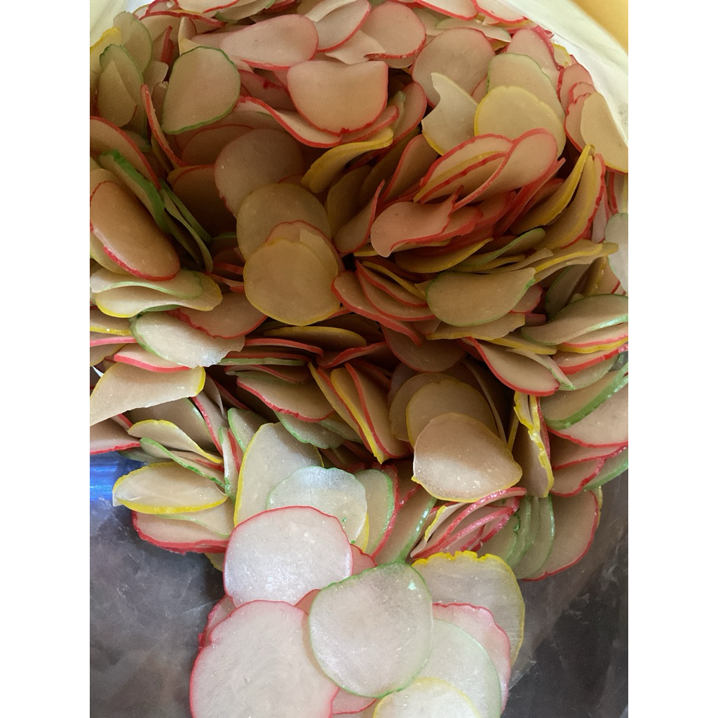 

krupuk udang mentah