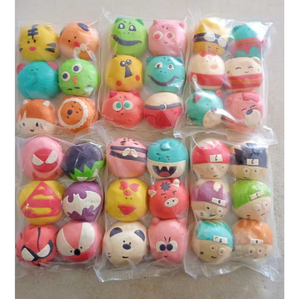 

BAPAO KARAKTER LUCU ISI COKLAT LUMER
