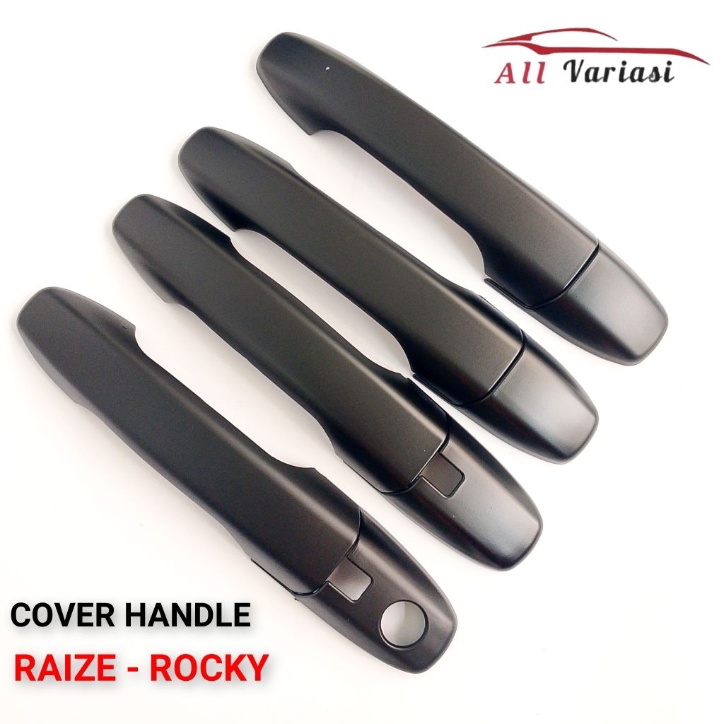 Handle Cover Raize - Rocky Cover Handle Raize Rocky Hitam Doff