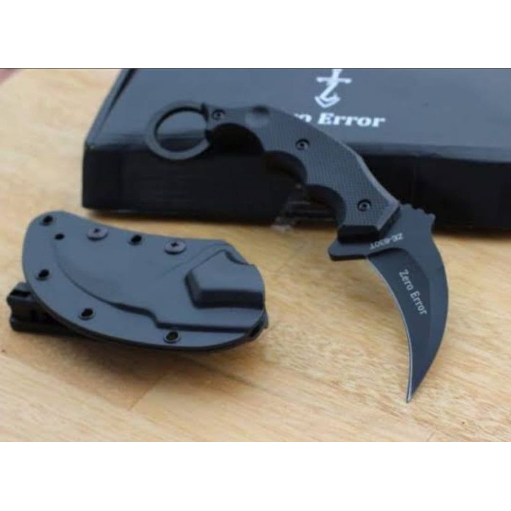 Zerro Error Cerambit Kydex Karambit Survival kit