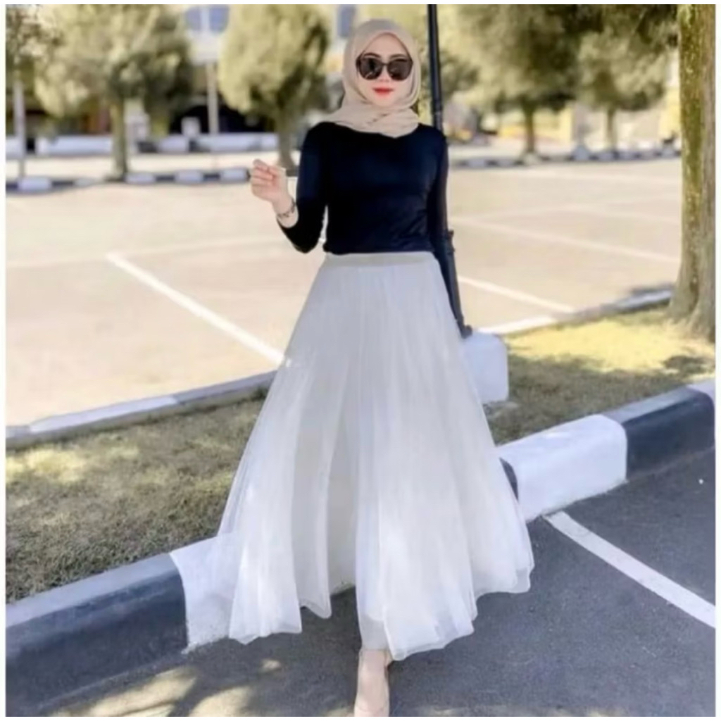Rok Tutu 4 Layer | Rok Tutu premium | Rok Tutu elegan | rok skirt | Rok wanita panjang | Korean skir
