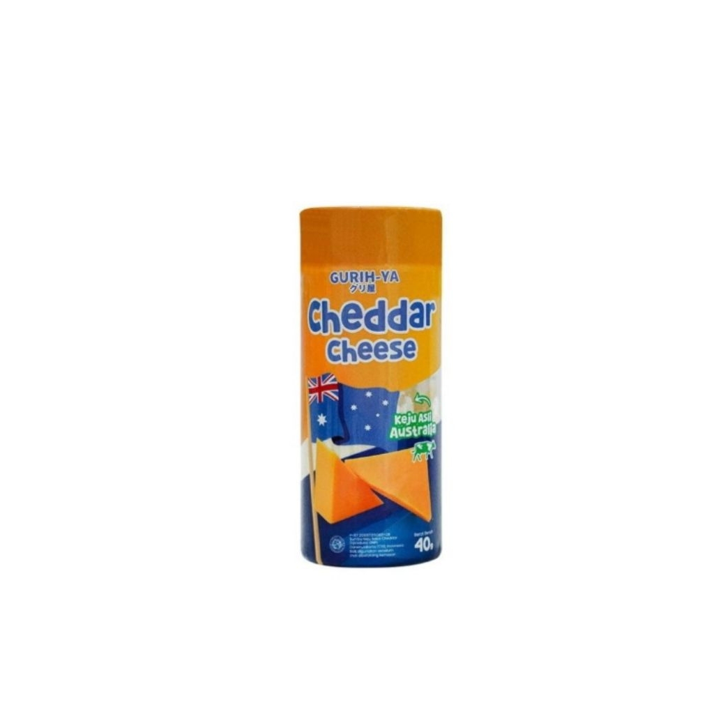 

gurih ya bubuk cheddar cheese botol 40 gr