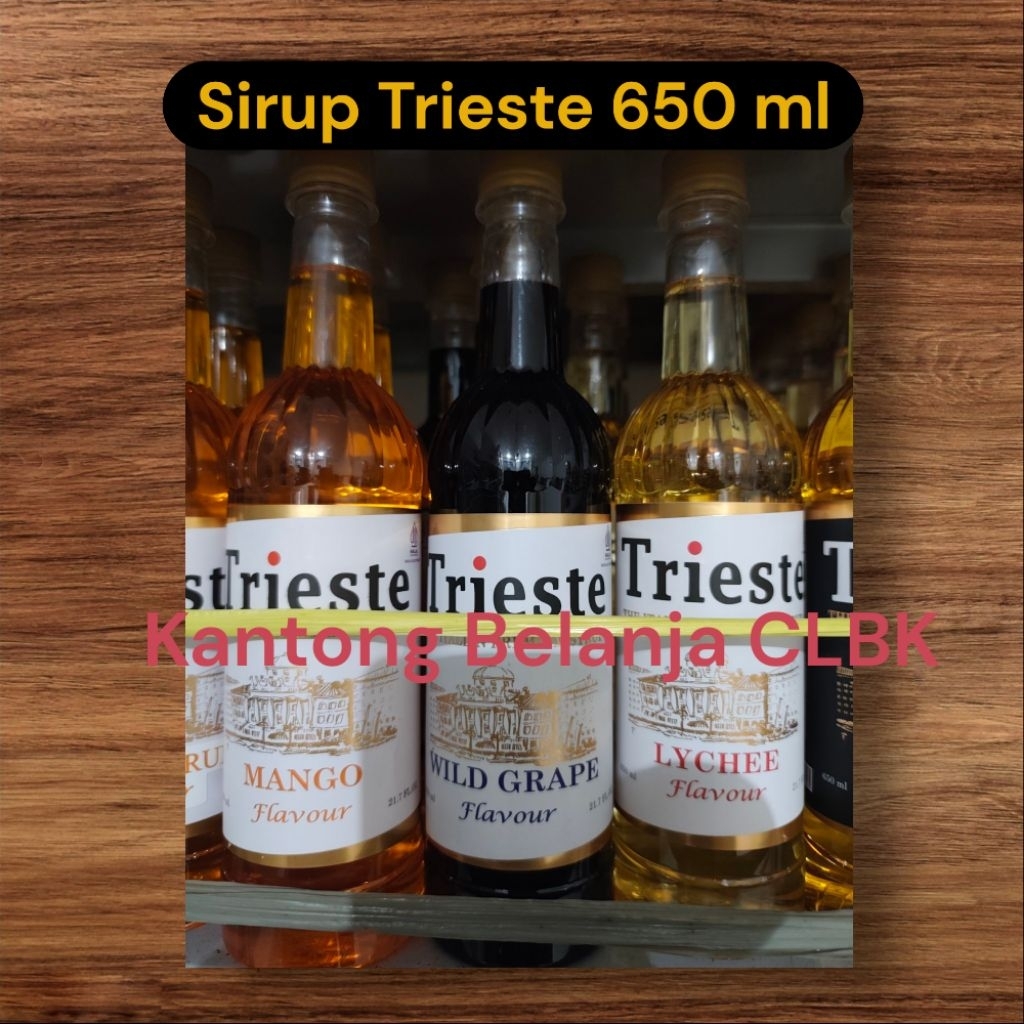 

Sirup Trieste 650ml