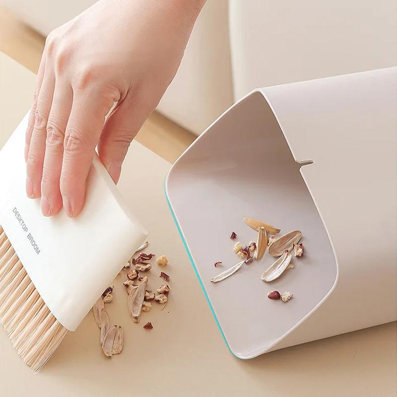 new new deals supermall desktop trash - sapu pengki set tempat sampah meja tempat sampah mini