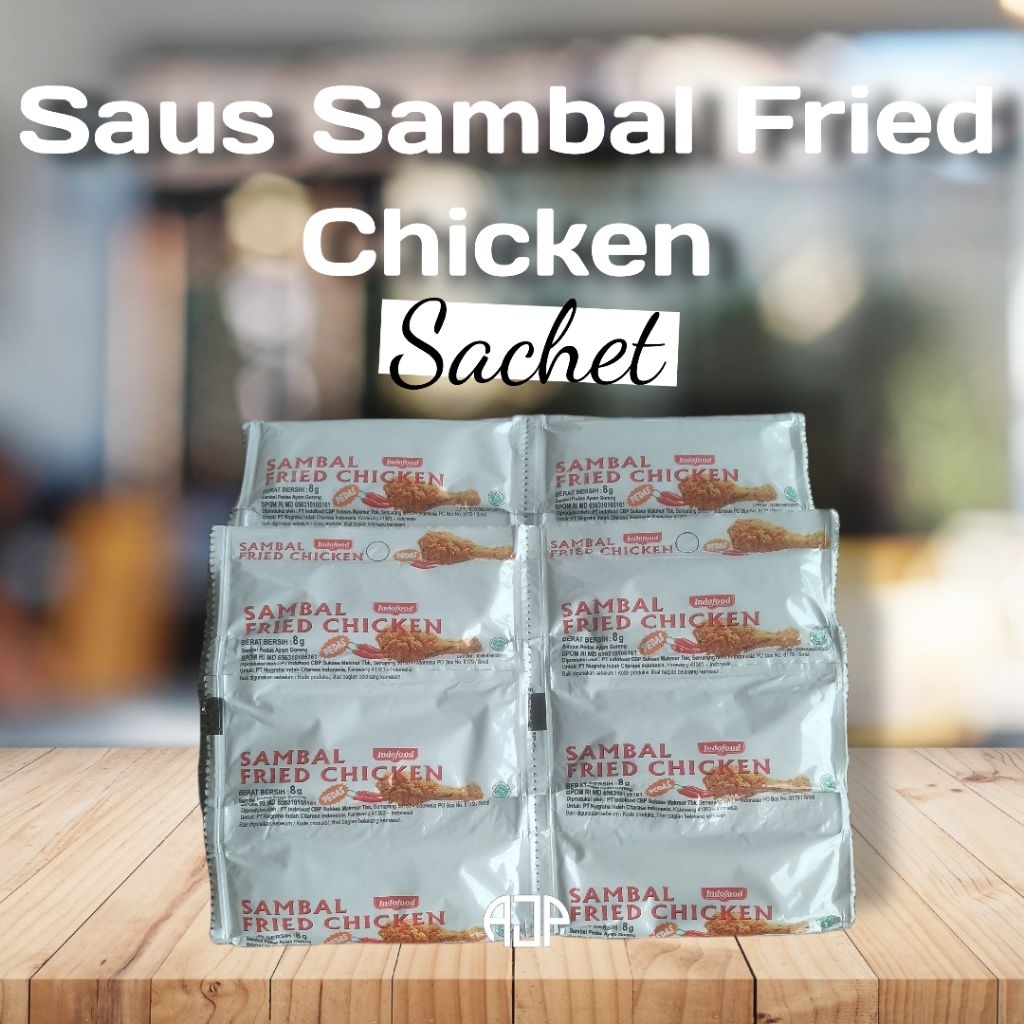

Indofood Saus Sambal Fried Chicken Sachet | 24 x 8 gr