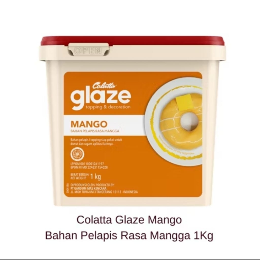 

Colatta Glaze Mango 1kg