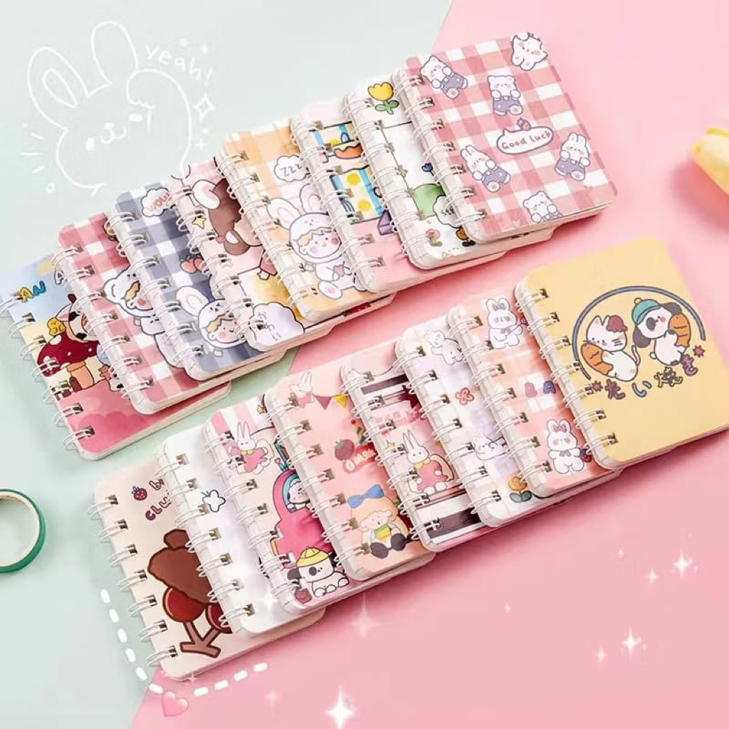 

Notebook Girly Notepad Portable Small Diary