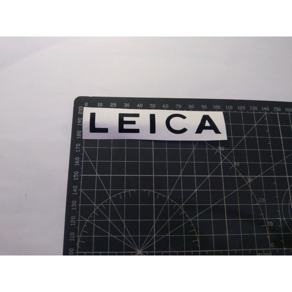 

stiker cutting leica