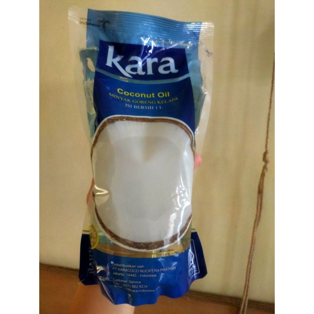 

Kara Minyak goreng kelapa 1 liter