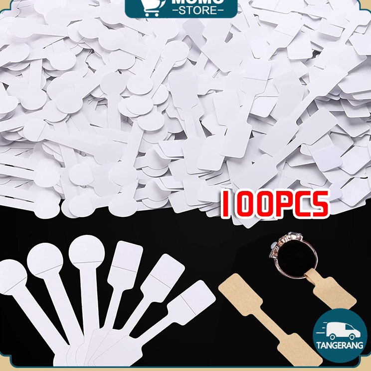 

Baru 1 Buah label perhiasan Kertas label gelang Persegi Label Perhiasan Gantung Dumbell 126CM