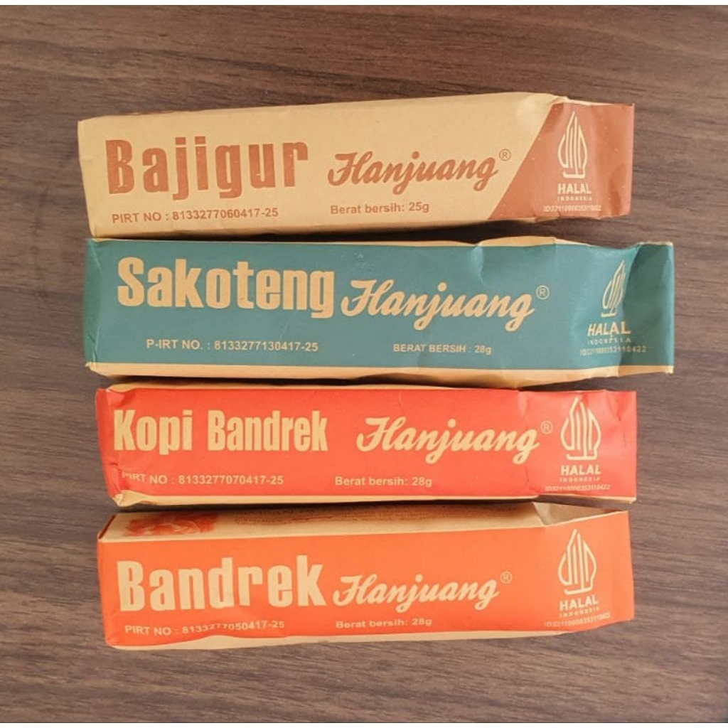 

Paket Hanjuang Kemasan Plastik isi 4 sachet